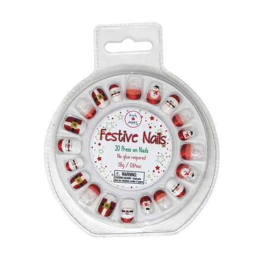 Festive Press On Nails