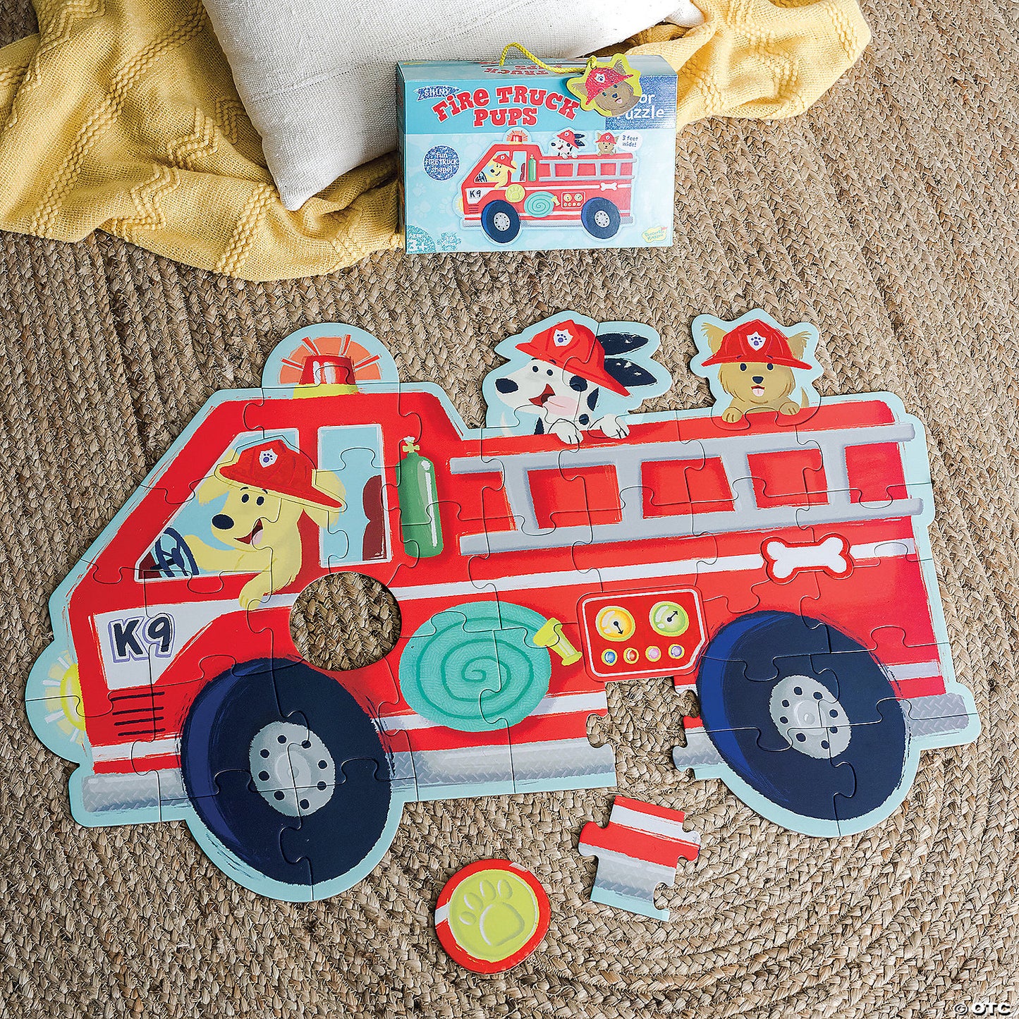 Floor Puzzle : Fire Truck Pups