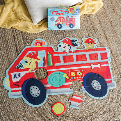 Floor Puzzle : Fire Truck Pups