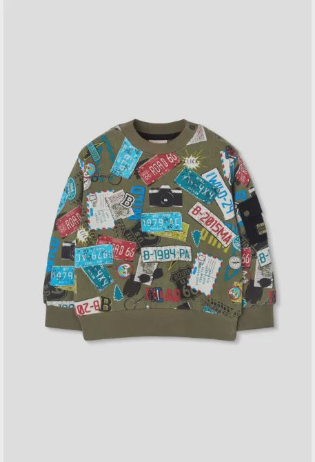 License Sweatshirt Olive