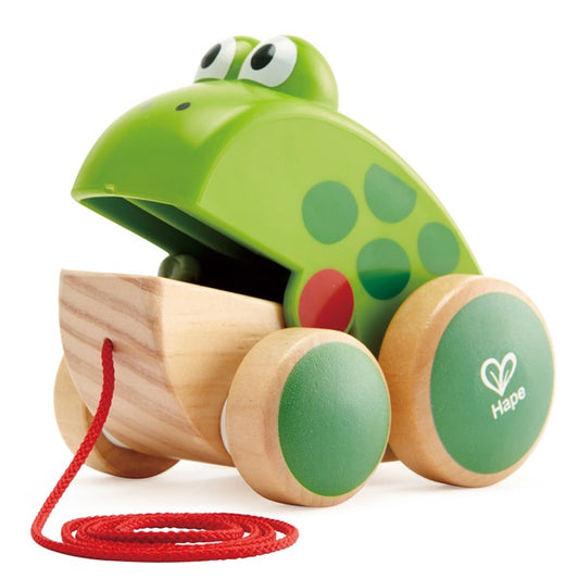 Pull Along Frog