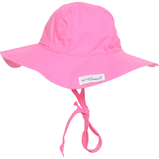 Floppy Sunhat w/ Strap - Candy Pink