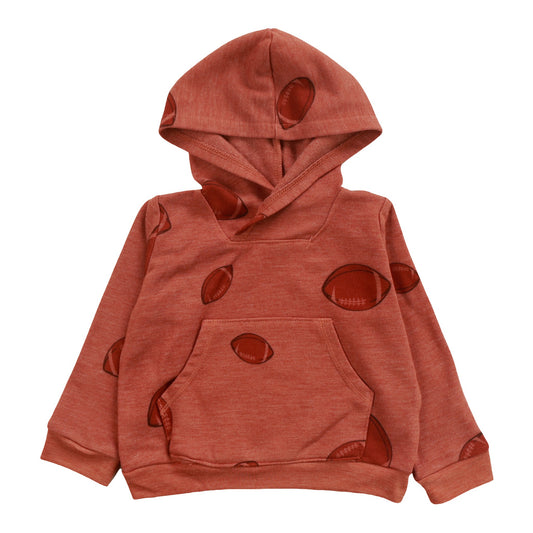 Pocket Hoodie Sports Print