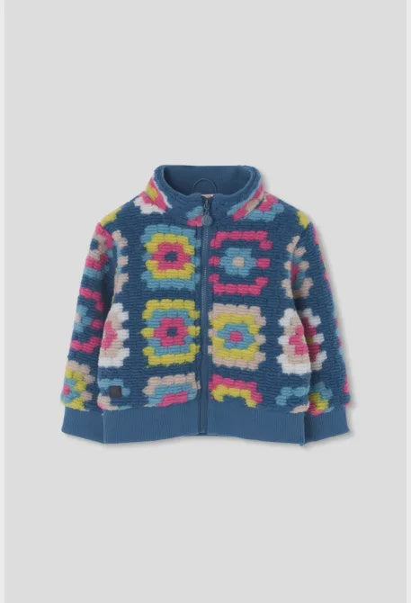 Pixel Patchwork Fleece Jacket