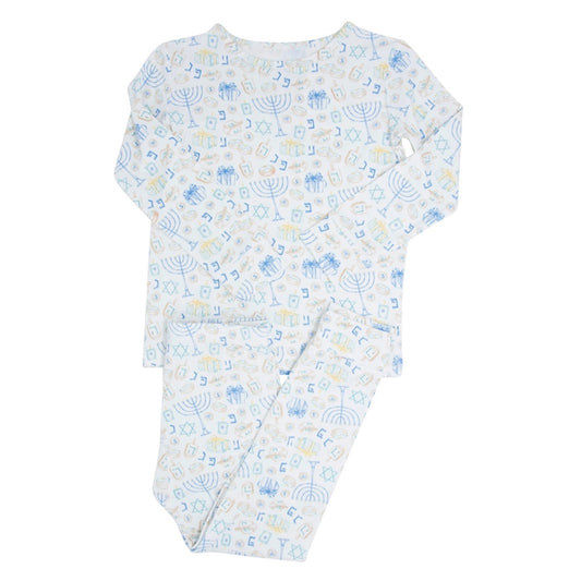 Happy Hanukkah LS Pajamas