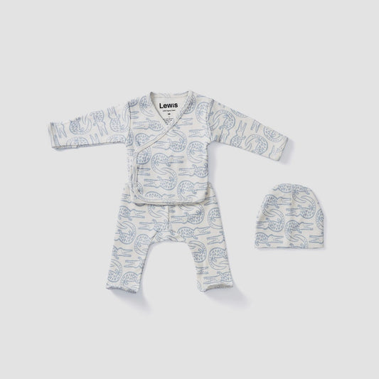 Organic Take Me Home 3pc Set alligator