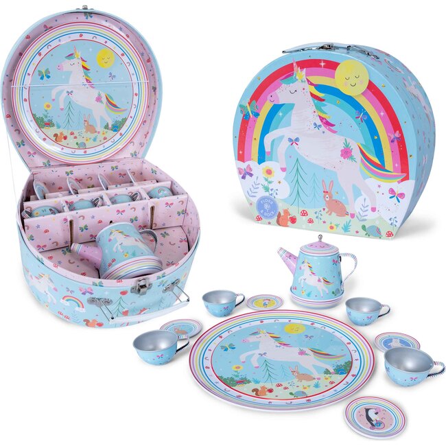 Rainbow Fairy Musical Tea Set - 11 pc