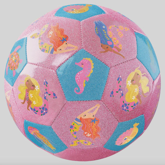Glitter Soccer Ball Mermaids