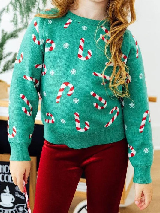 Christmas Candy Cane Sweater