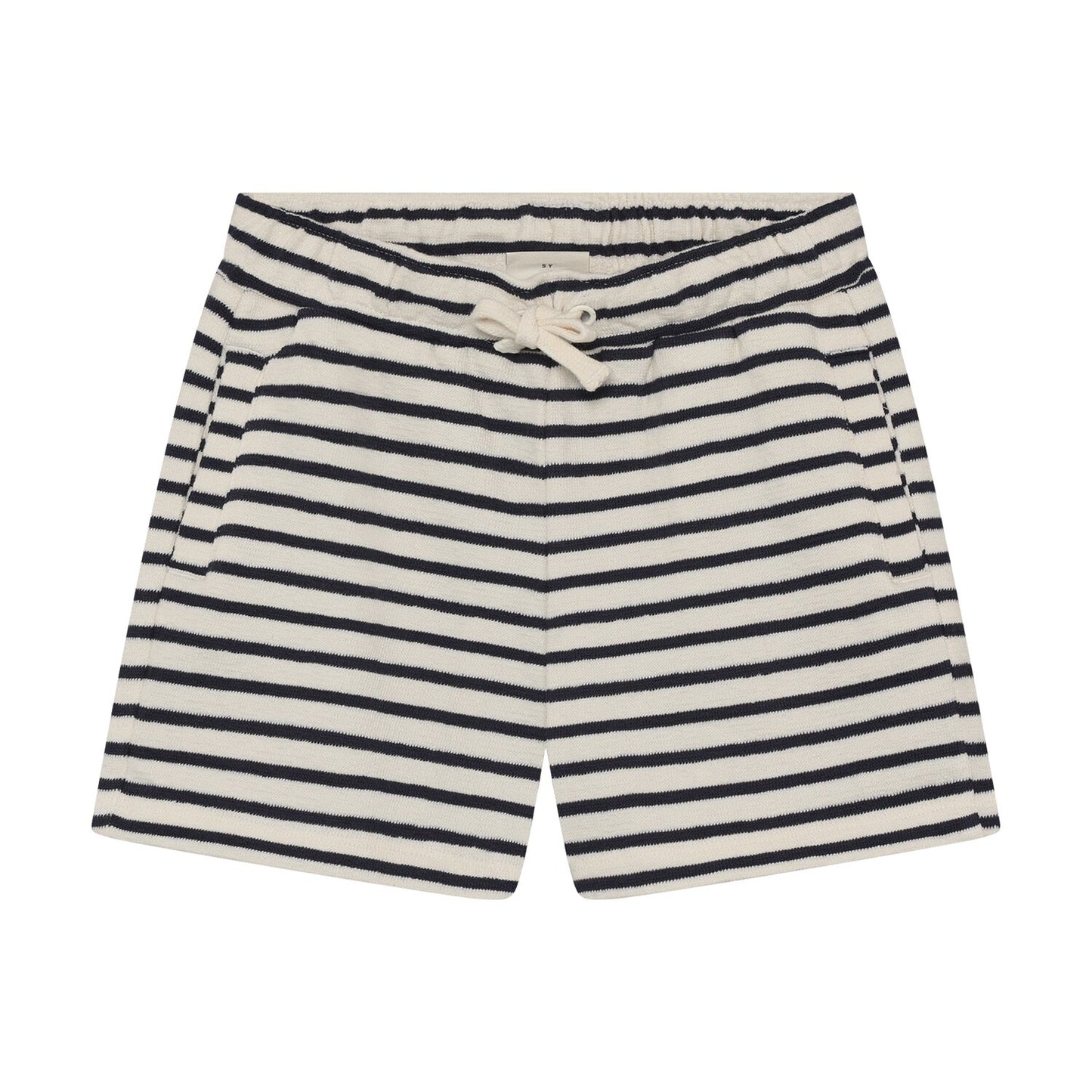 Vanilla Striped Toddler Polo Short