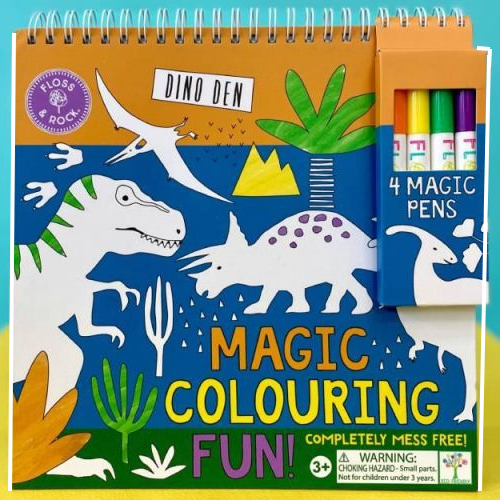 Dino Magic Coloring Fun