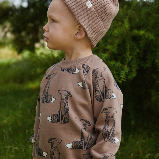 Emerson Foxy Cub Toddler Sweater