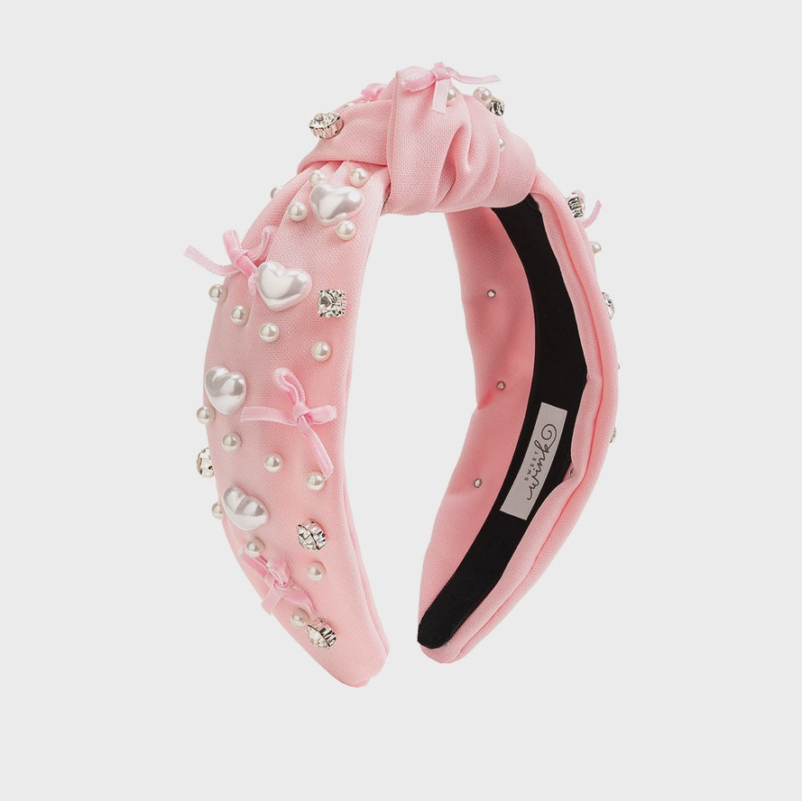 Pearl Heart Headband