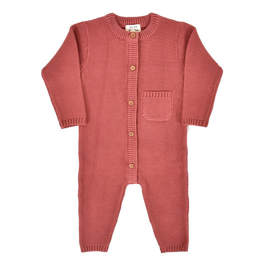 Penelope Garter Stitch Romper
