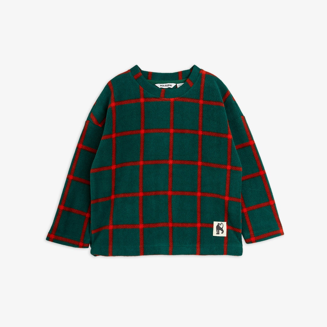 Plaid AOP Fleece Set