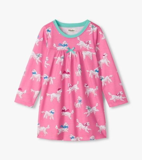 poodle pups nightdress