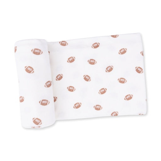 Mini Footballs - Swaddle Blanket