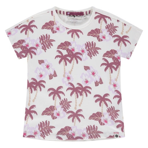 Pink Tropical SS Tee