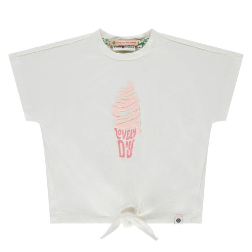 Ruffle SS Ice Cream Top