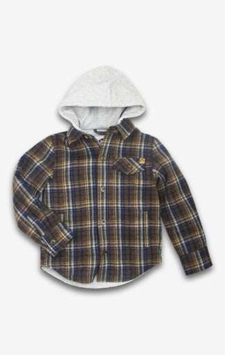 glen hooded shirt