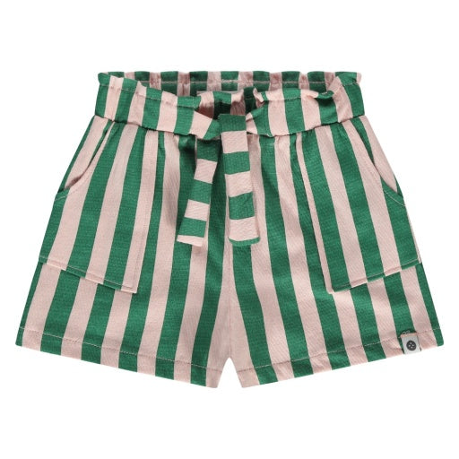 Green Stripe Short w/ Belt