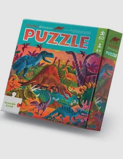 Holographic Dazzling Dino Puzzle 60 pc