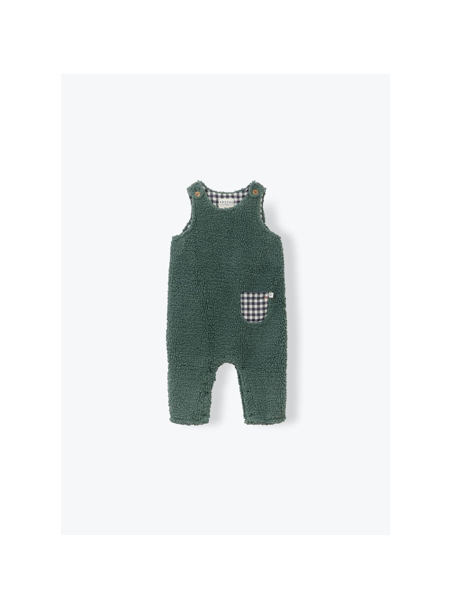 Pine Sherpa Jumpsuit w/ Pocket