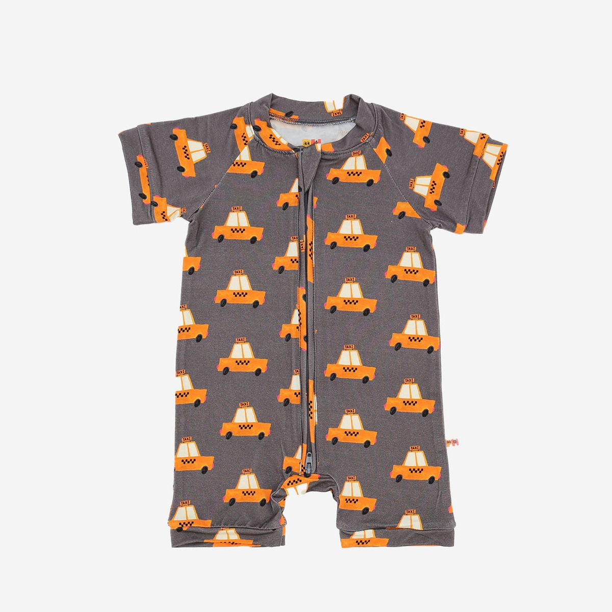 Bamboo Shortie Romper Taxi