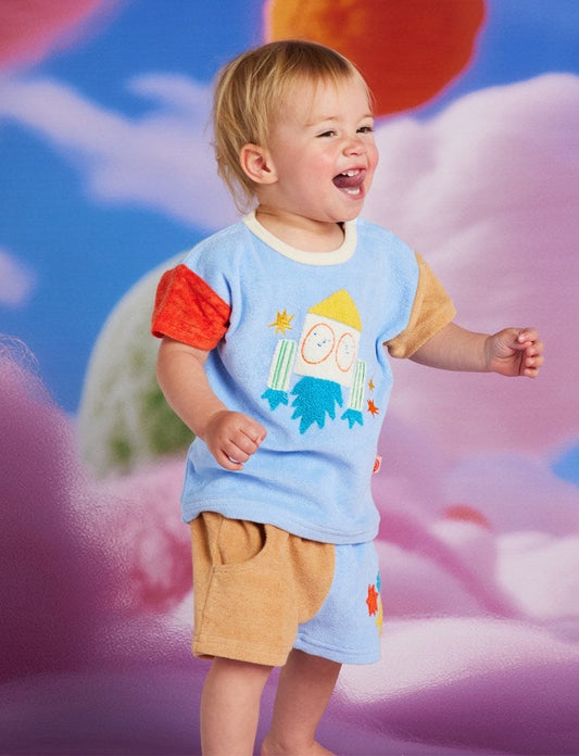 See You in Space Terry Baby Tee