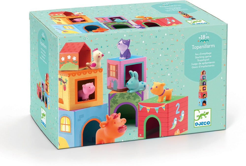 Topanifarm Farm Stacking Toy