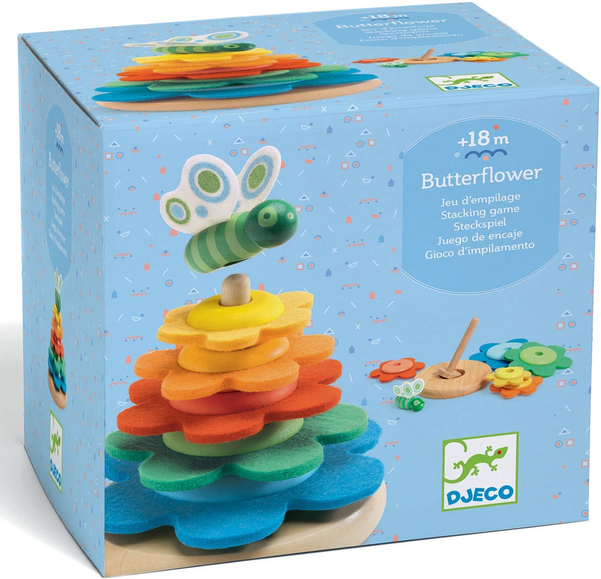 Butterfly Stacking Game