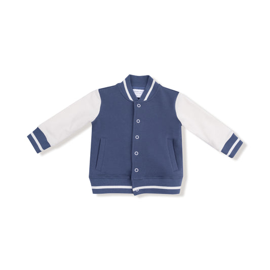 French Terry Letterman Vintage Jacket