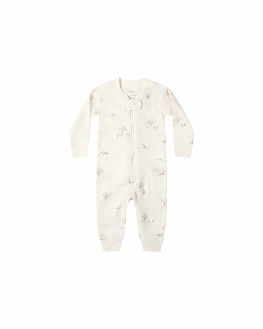 Fern Stripe Zip Sleeper