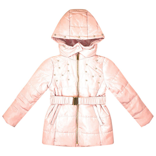 Hooded Belted Coat