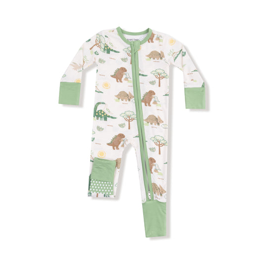 Baby Love Dinos 2 Way Zip Romper