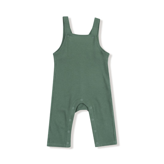 Dark Ivy Waffle Overall