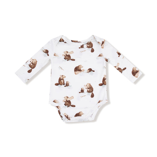 Baby Beavers Lap Shoulder Bodysuit