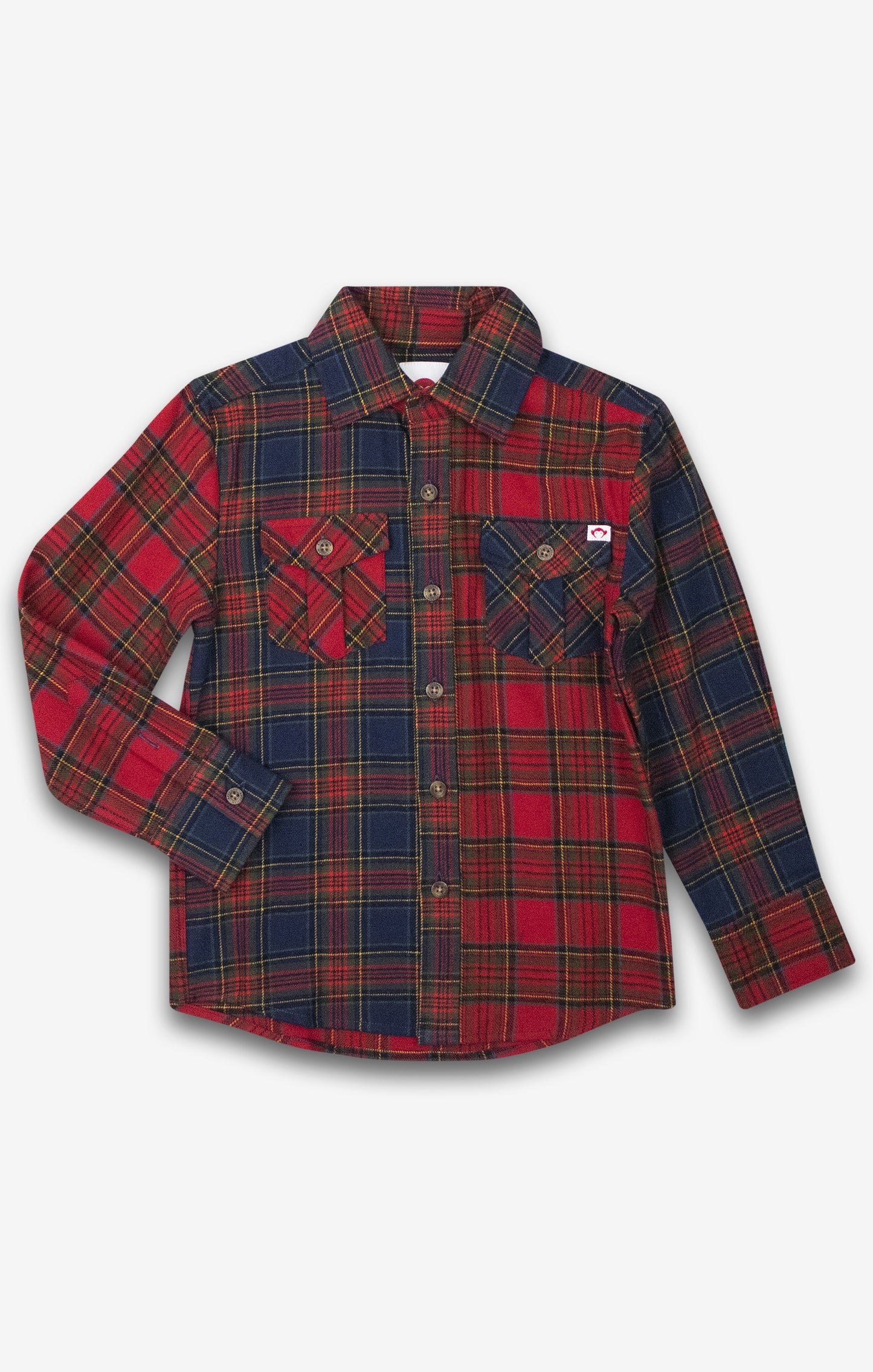 Holiday Plaid Toddler LS Flannel