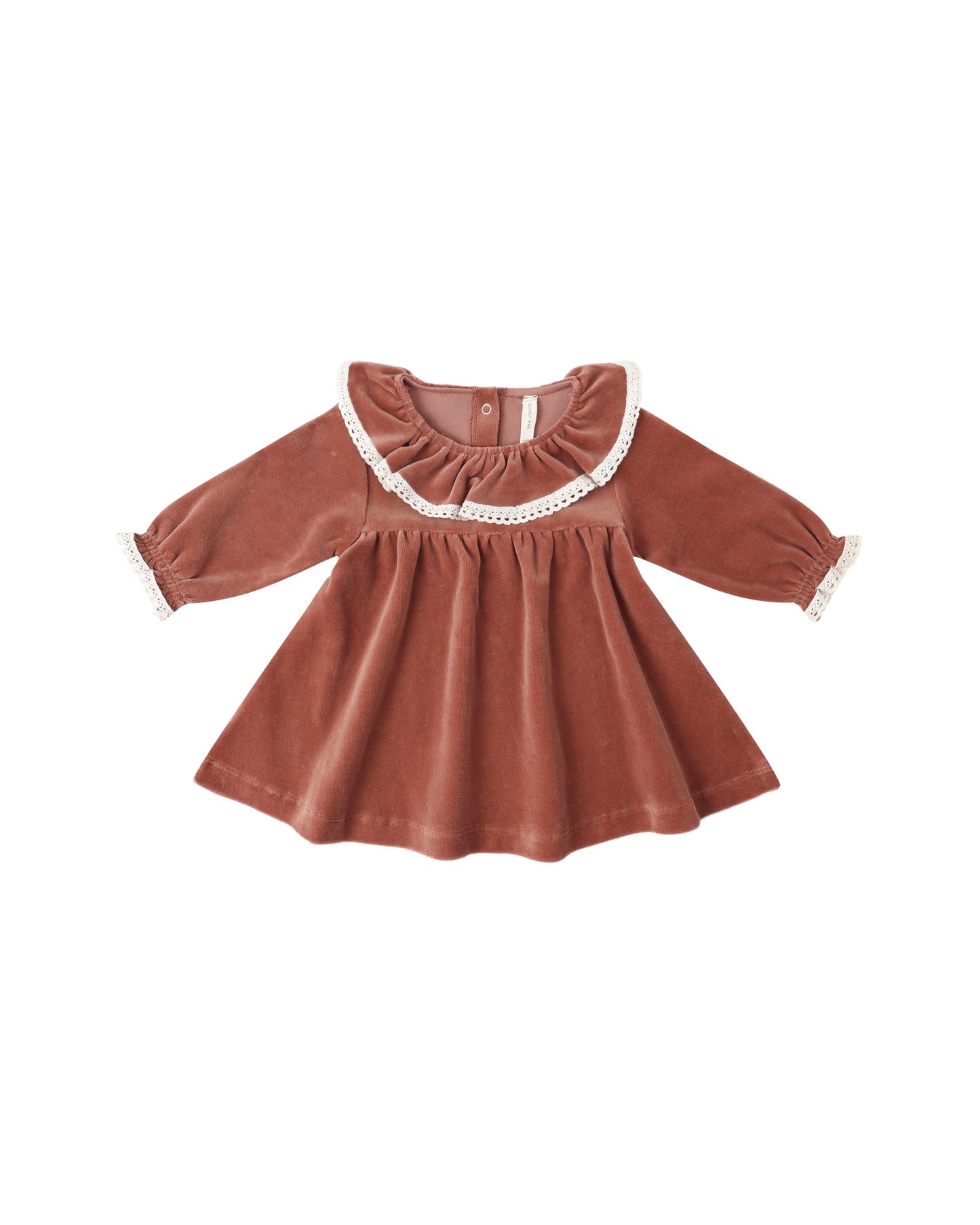 Velour Cranberry Dress
