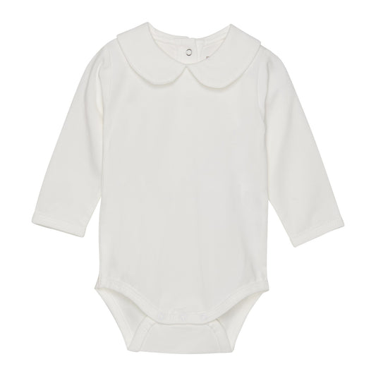 Peter Pan Onesie LS White