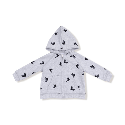 French Terry Hockey Toddler Hoodie
