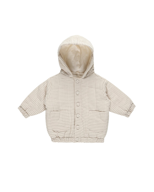 Hooded Woven Jacket / 444