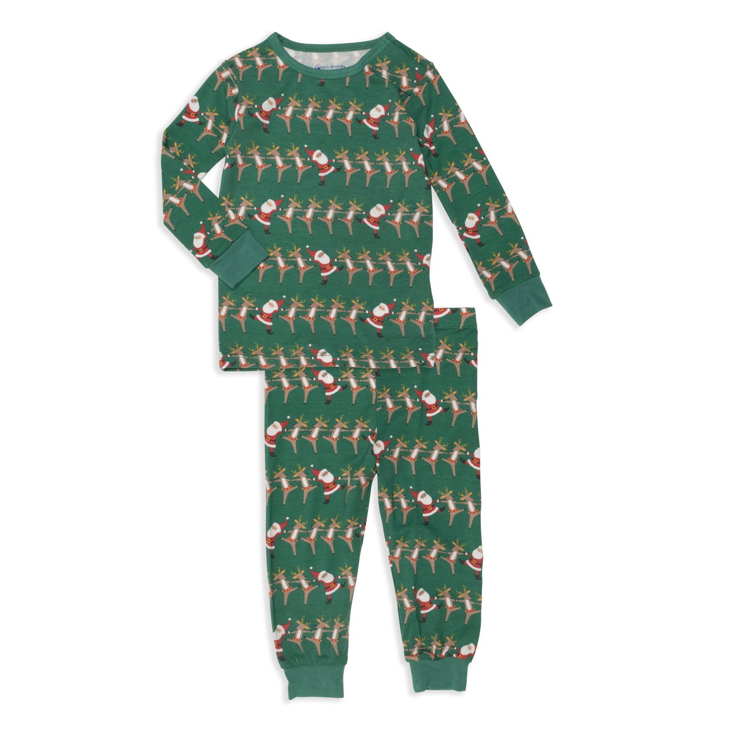 Christmas Can Can LS Pajama Set