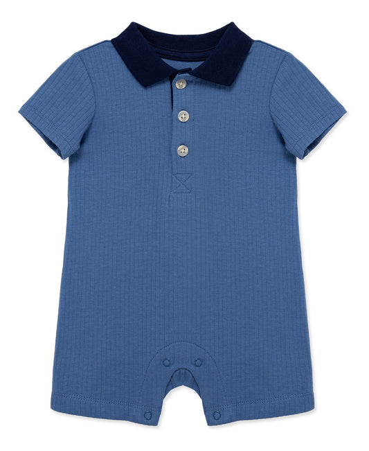 Rib Polo Romper