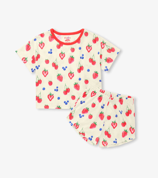 Summer Berries Short Sleep Set