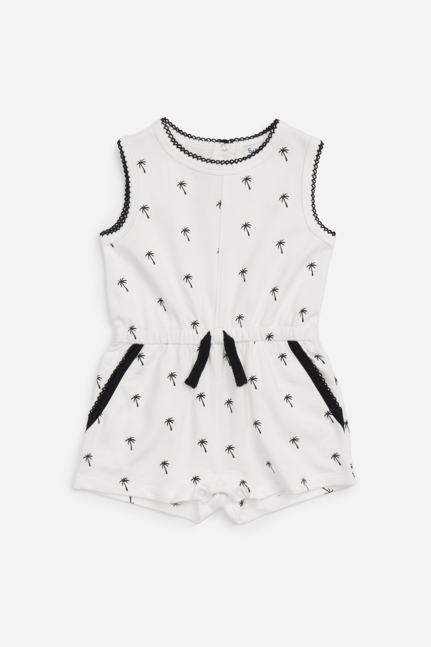 Pretty Palm Tree Romper