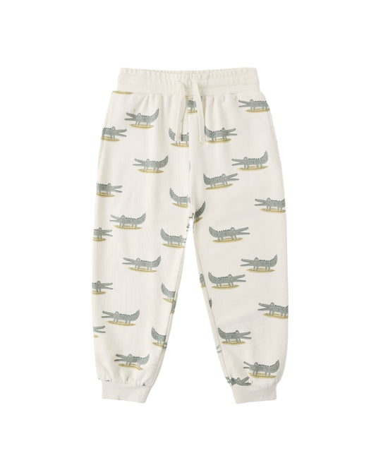 Alligator Toddler Jogger in Cream
