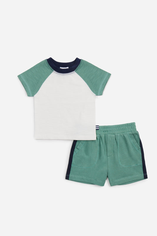 Oasis Two Tone SS Tee Set
