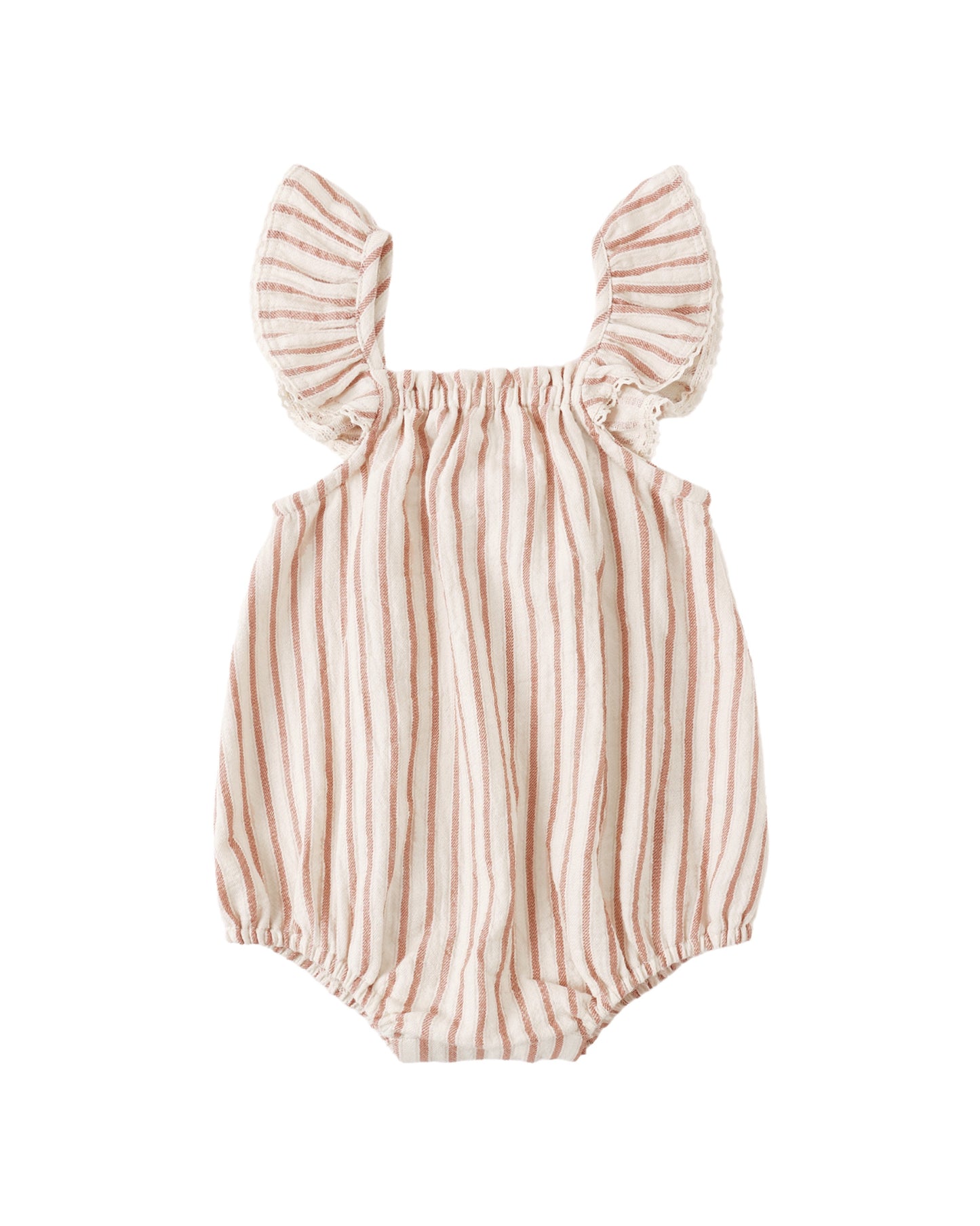 Bonnie Romper in Vintage Stripe