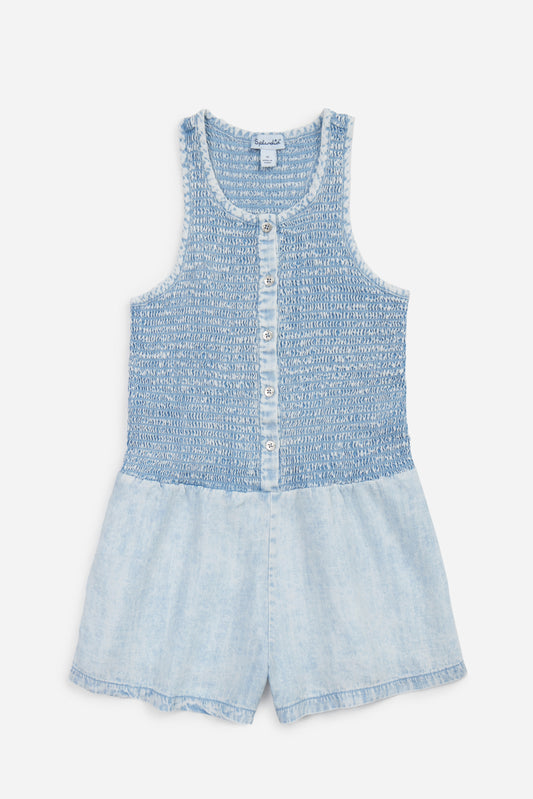Whiteout Wash Romper